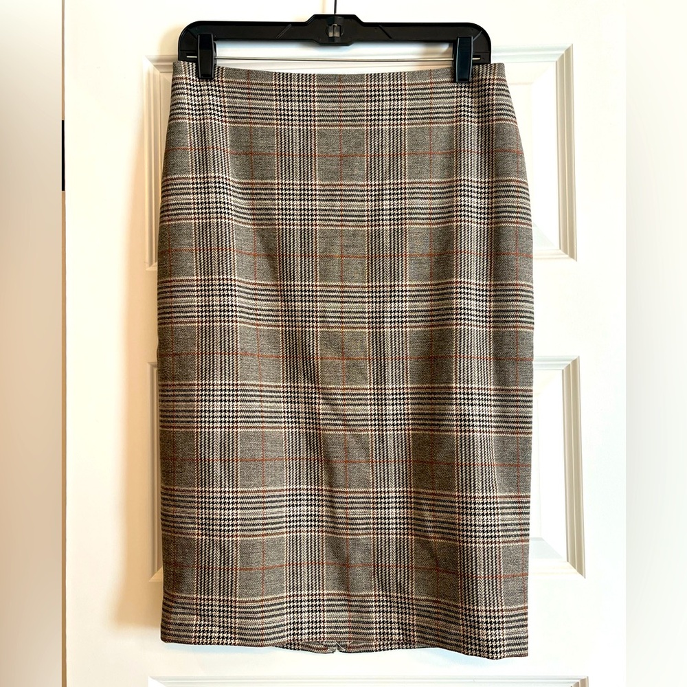NWT Size 8 Express Plaid Pencil Skirt